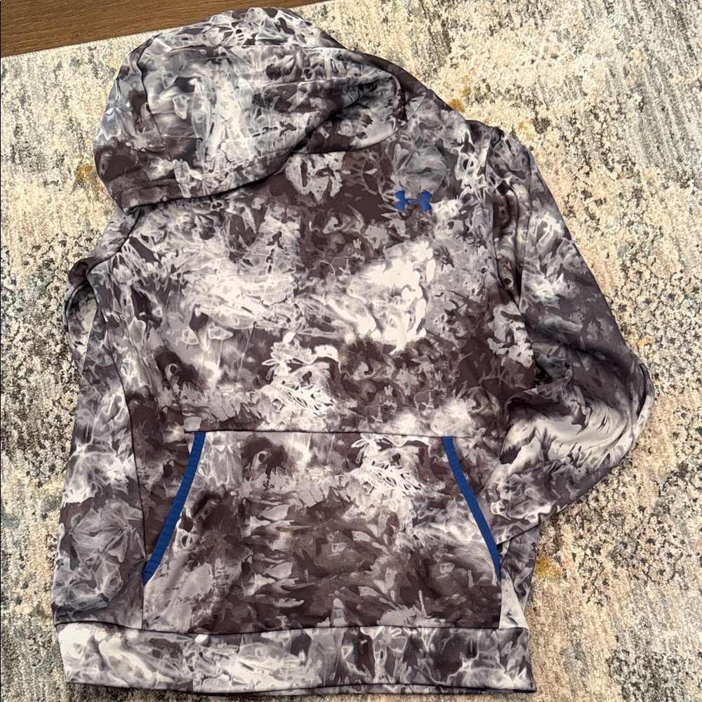 Under Armour Black and White Patterned Hoodie